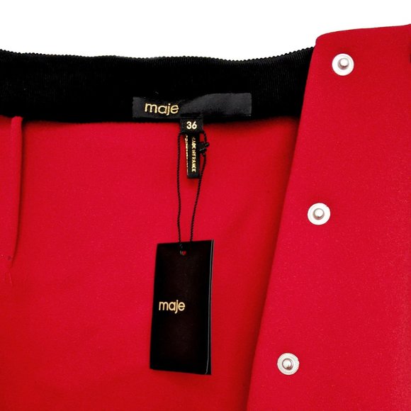 Maje Button Skirt - Picture 2 of 4